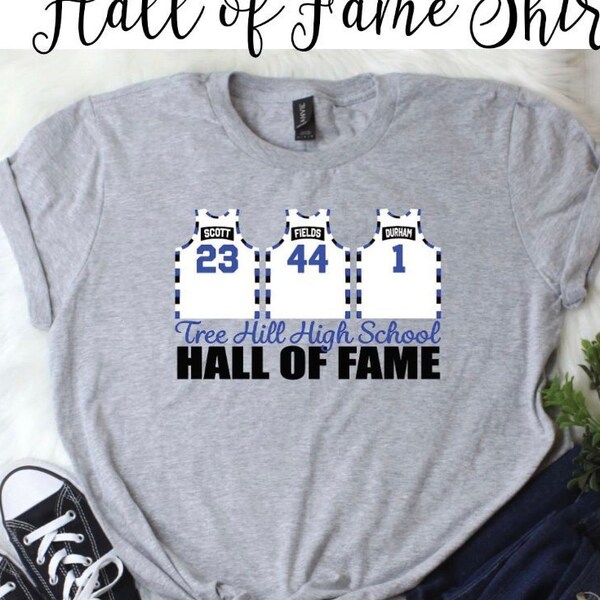 One Tree Hill, Ravens Basketball Hall of Fame shirt