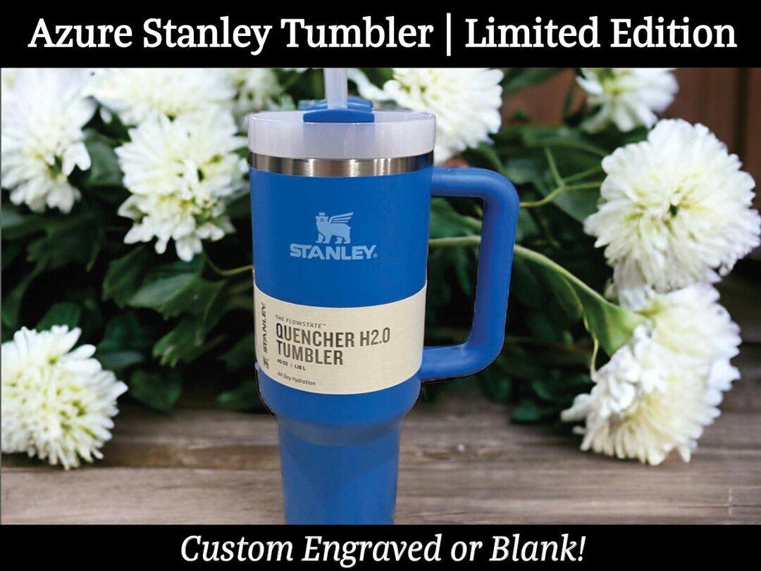 Stanley AZURE 40 oz und 30 oz Quencher Individueller Becher mit Gravur