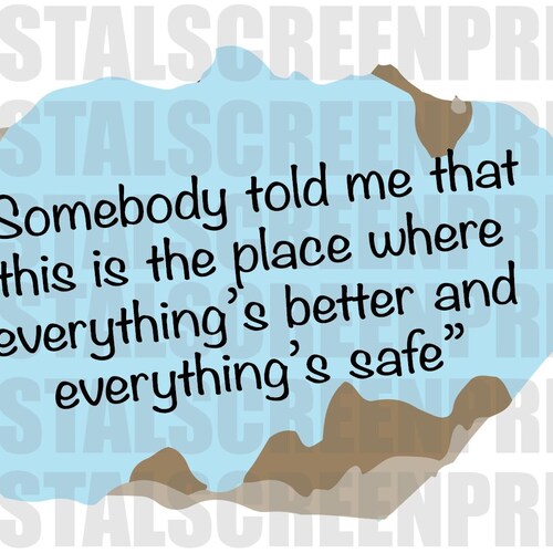 One Tree Hill Karen's Cafe SVG & Illustrator File for Etsy