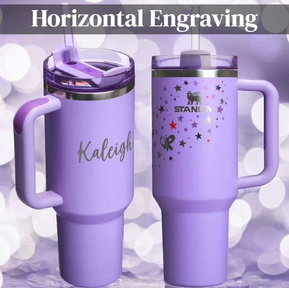 Stanley X Olivia Rodrigo (40 Oz) Quencher | Custom Engraved Purple 