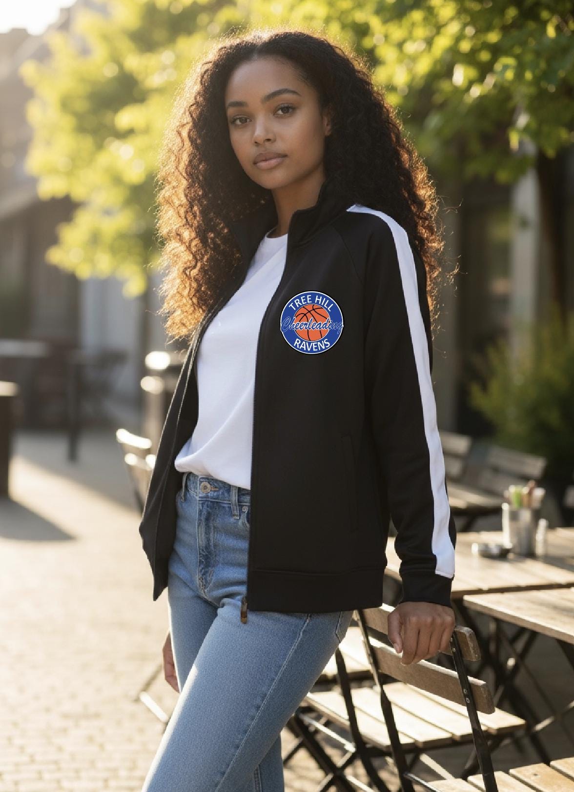 One Tree Hill Ravens Cheerleading Jacket Gift for OTH Fan Varsity