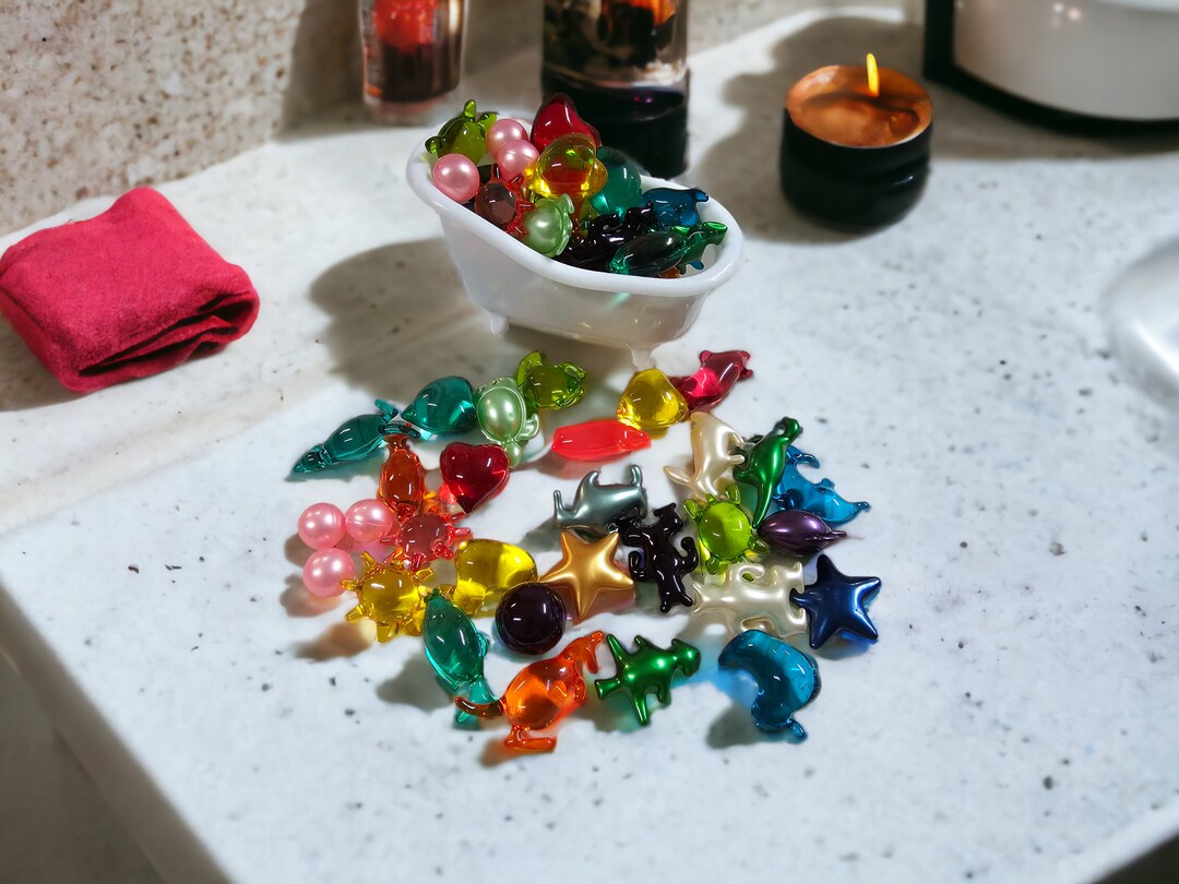 Moisturizing Bath Pearls Relaxing Bath Pearls Invigoration Etsy