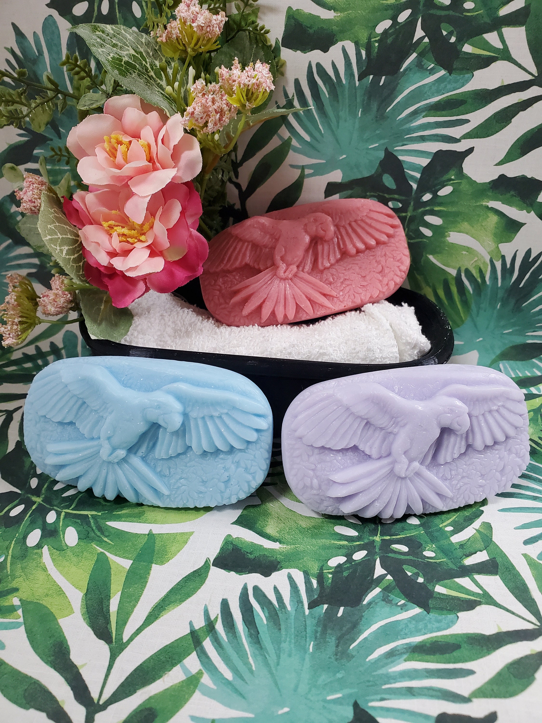 Parrot Handmade Natural Detergent Free Soap Bar Handmade Etsy