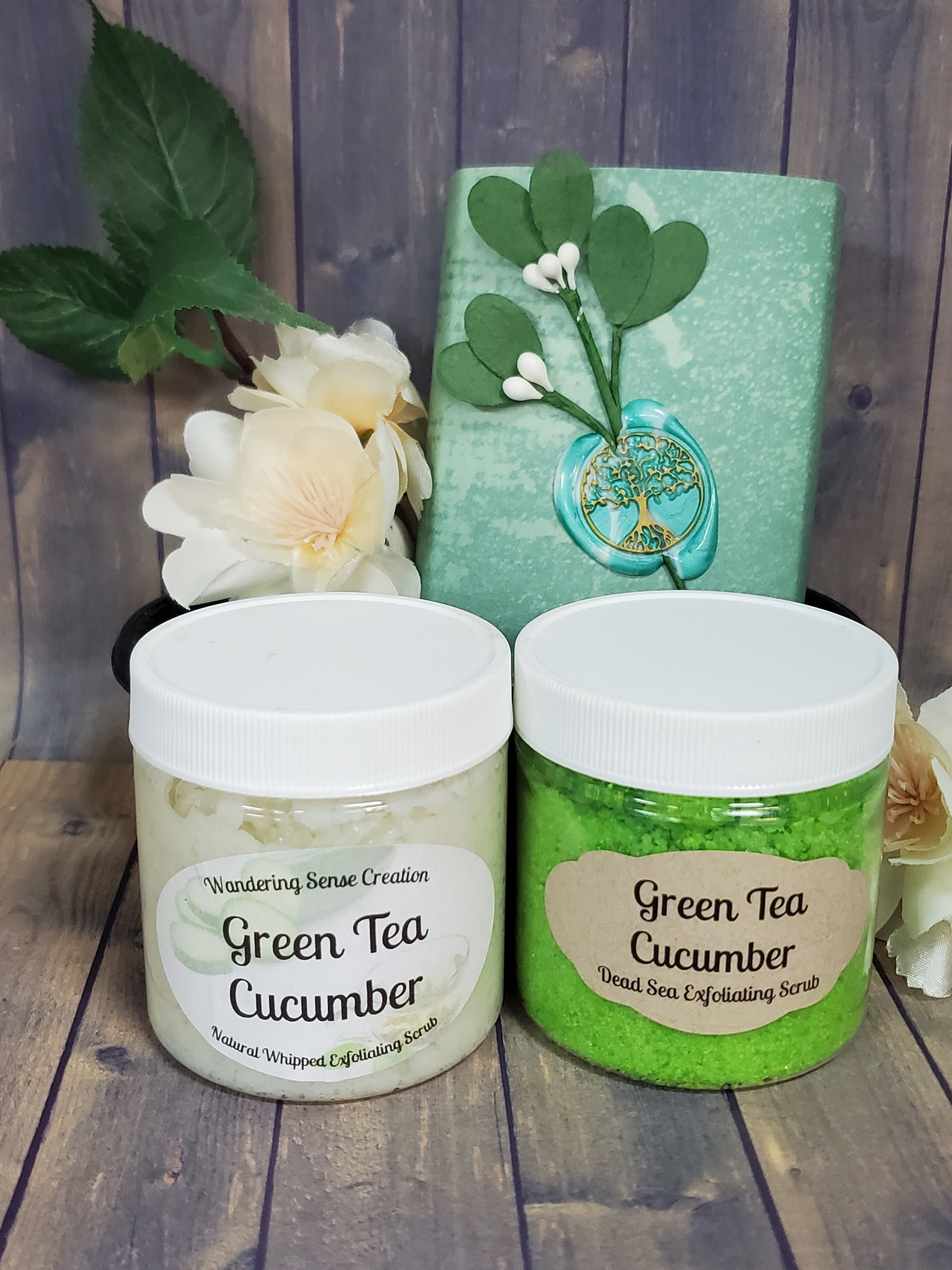 Green Tea Cucumber Nourishing & Refreshing Spa Gift Set Etsy