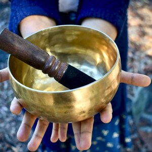 6&quot; Handmade Singing Bowl: Seven Metals, Healing Sound