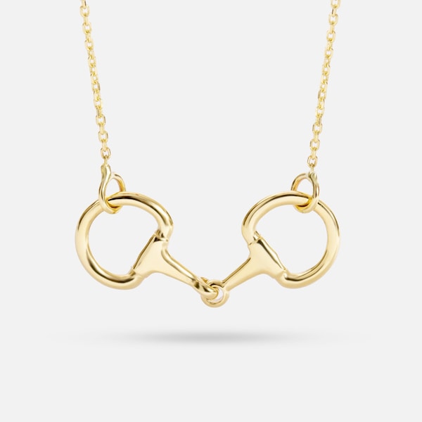 HORSE BIT EQUESTRIAN NECKLACE
