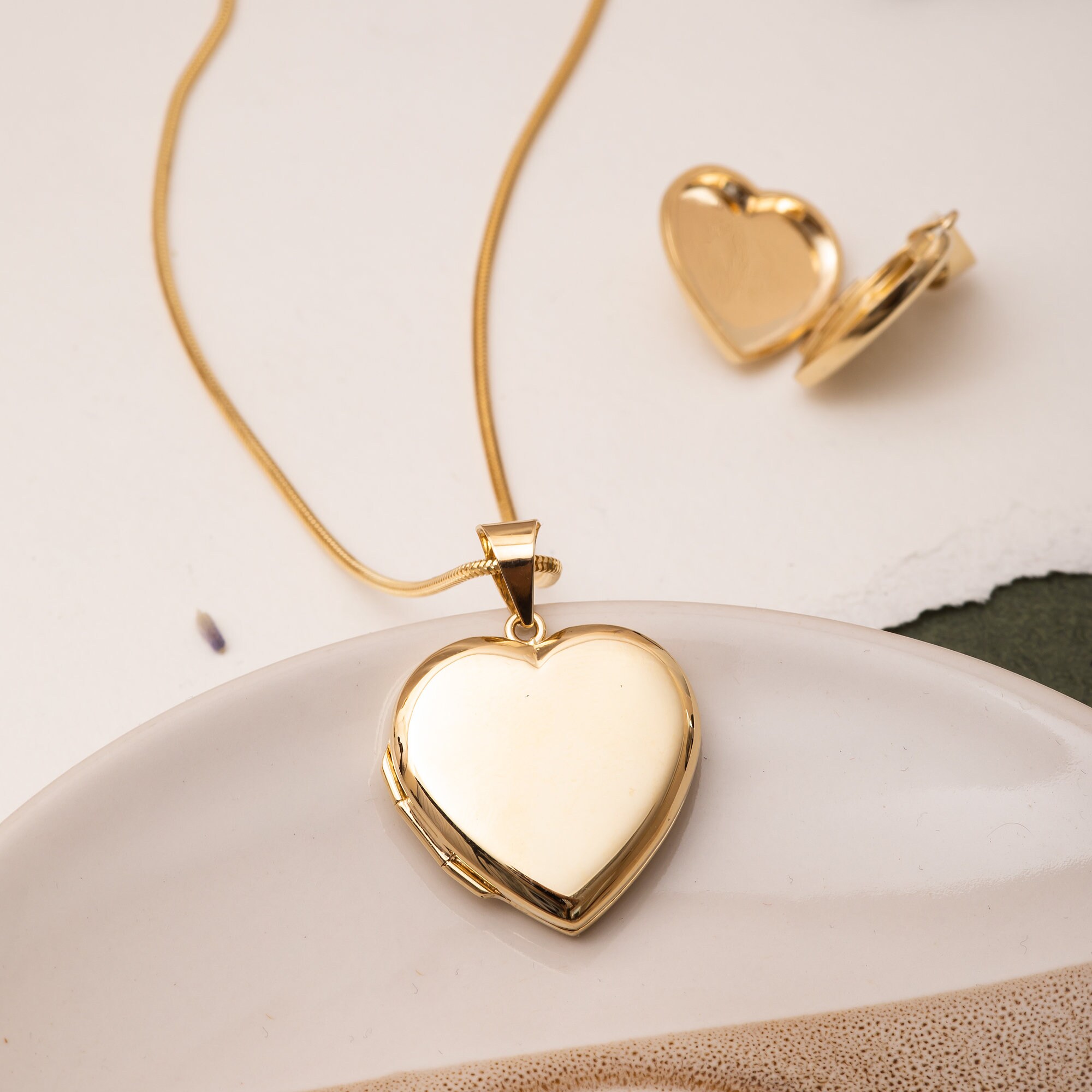 Ketting met foto - Gepersonaliseerde hartjes ketting met foto Ketting met foto - Gepersonaliseerde hartjes ketting met foto