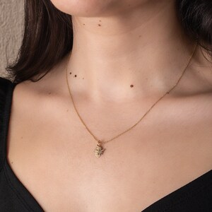 Collana Ciondolo Ape (Tiny Bee) - Piccola Ape Operaia, Ape Regina, In Argento O Oro - Dainty, Minimal, Nuova Con Etichette