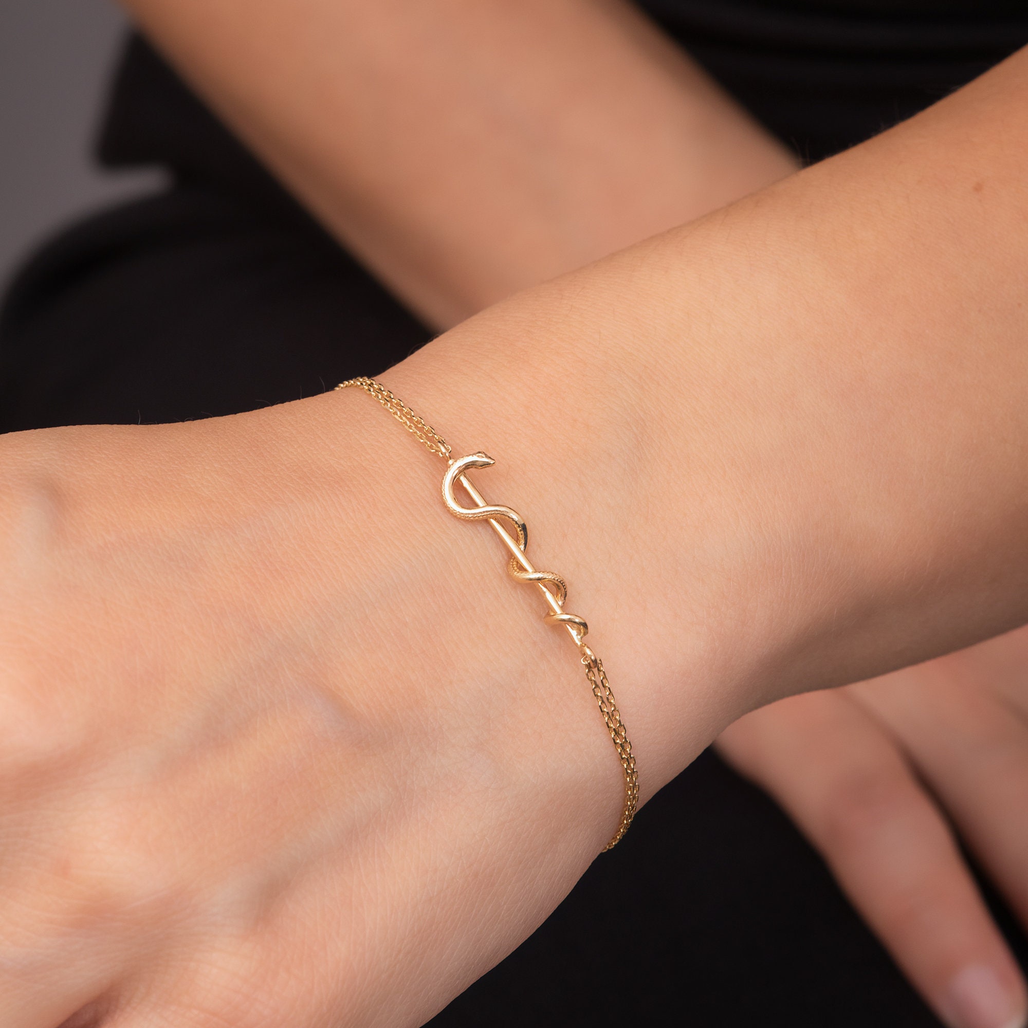 Gold Rod Of Asclepius