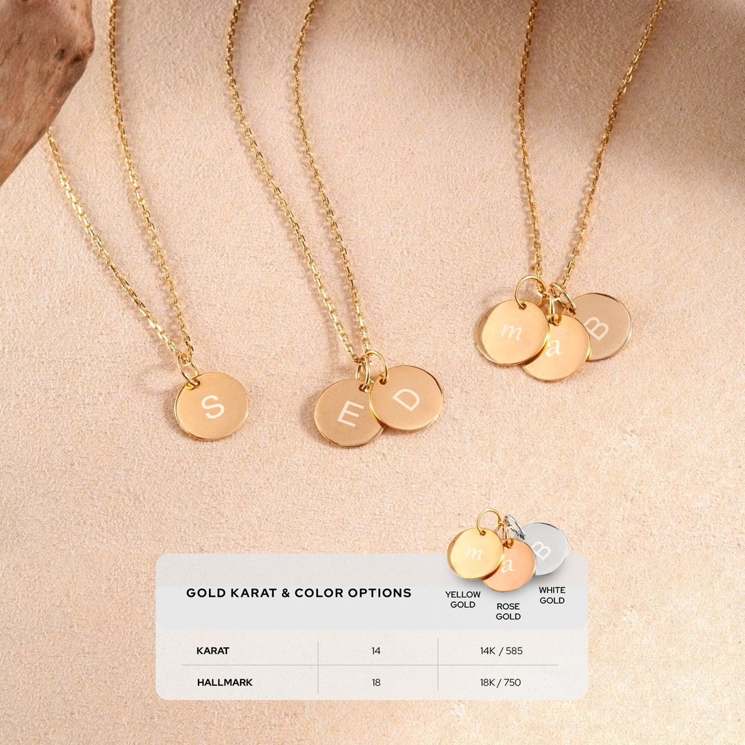 【HYERES LOR】Penny d`Or M 14K necklace HYERES LOR】Penny d`Or M 14K necklace