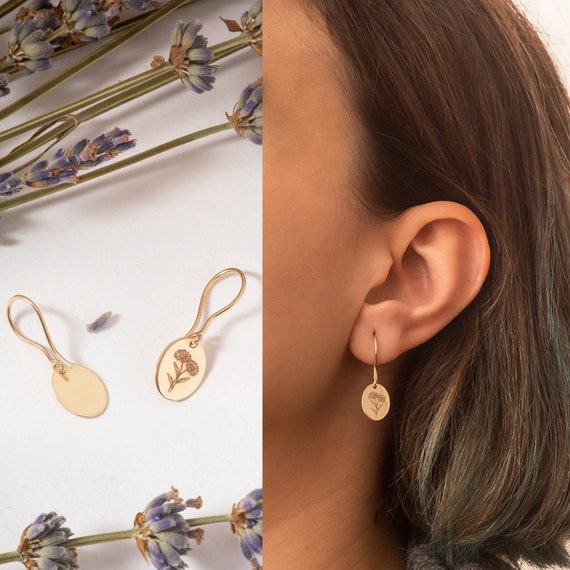 Orecchini A Cerchio Con Moneta E Malocchio - Pendenti Disco Fortuna Argento Per Donna - 2