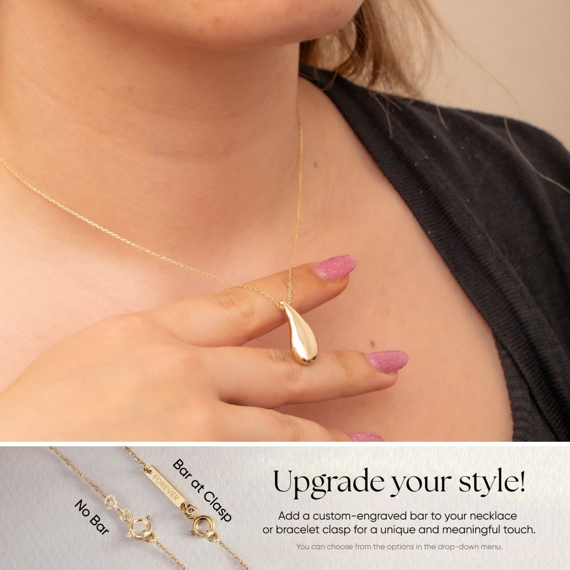 YOSTER ネックレス Drop Necklace GOLD-PLATED YOSTER ヨースター Drop Necklace ネックレス レディース メンズ