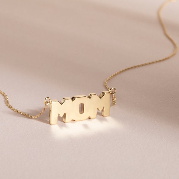 Stunning Personalized Mom Urn Cremation Necklace 14K Solid Gold