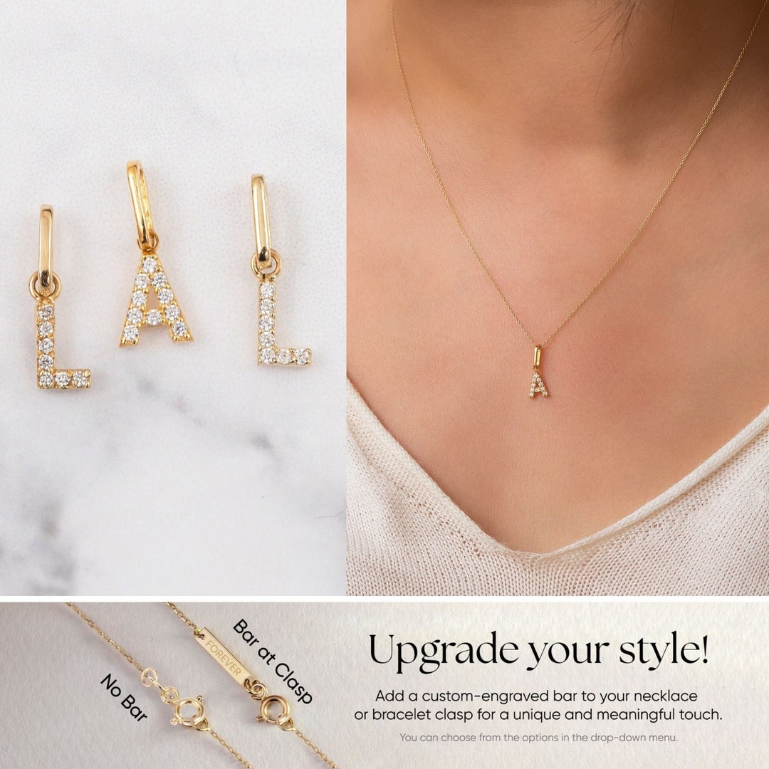 Initial necklace you can add to best sale