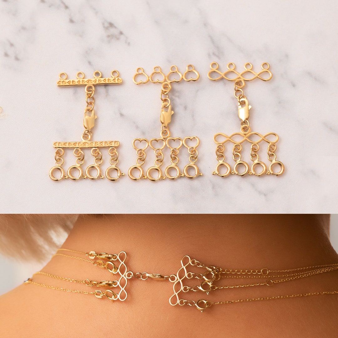 Detangler Layering Clasp for Gold Layered Necklaces – Love You
