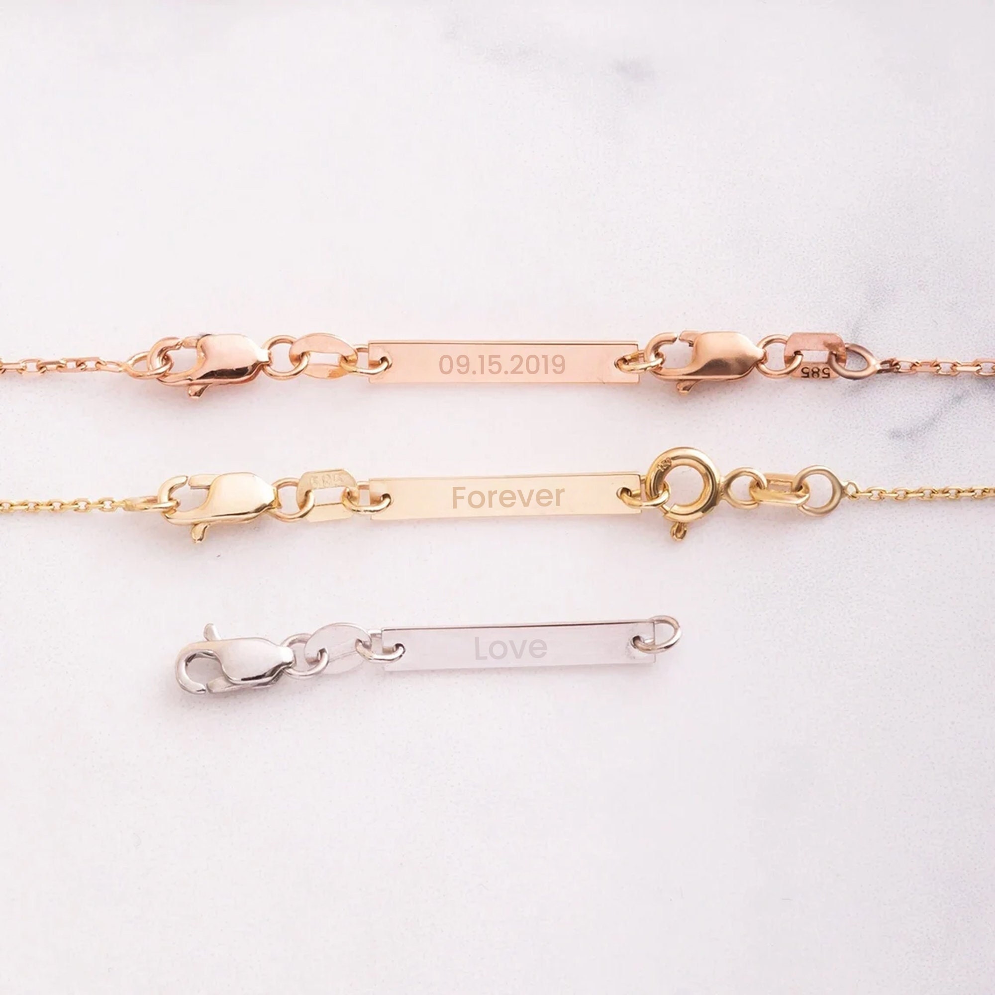 Bracelet Extender, Jewelry Extension Rose Gold – AMYO Bridal