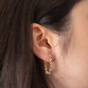 Sequined Rope Earrings main image 1