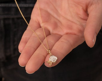 Mohali Bakers 14k Gold Cremation Urn Necklace 14k Gold Gold