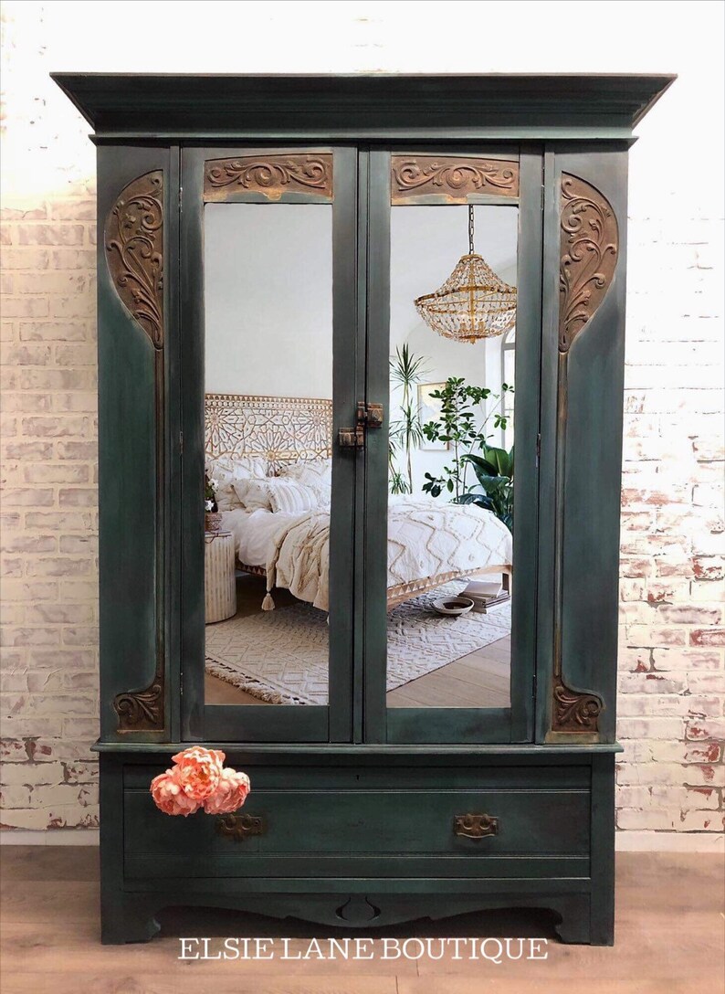 Sold Vintage Clothing Armoire Clothing Closet Shipping Etsy