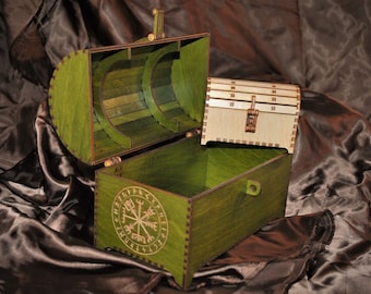 Treasure Chest - Customizable all Wood Box