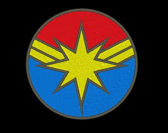 Captain Marvel - Embroidered Patch