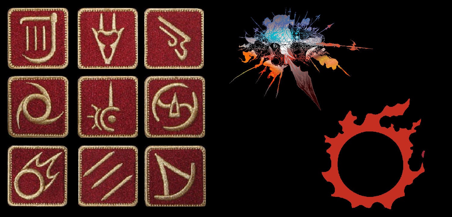 FFXIV - DPS Klasse Job Icons