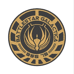Battlestar Galactica Patch - BSG 75