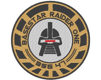 Cylon Basestar Patch - Battlestar Galactica