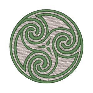 Celtic Triskelion Patch