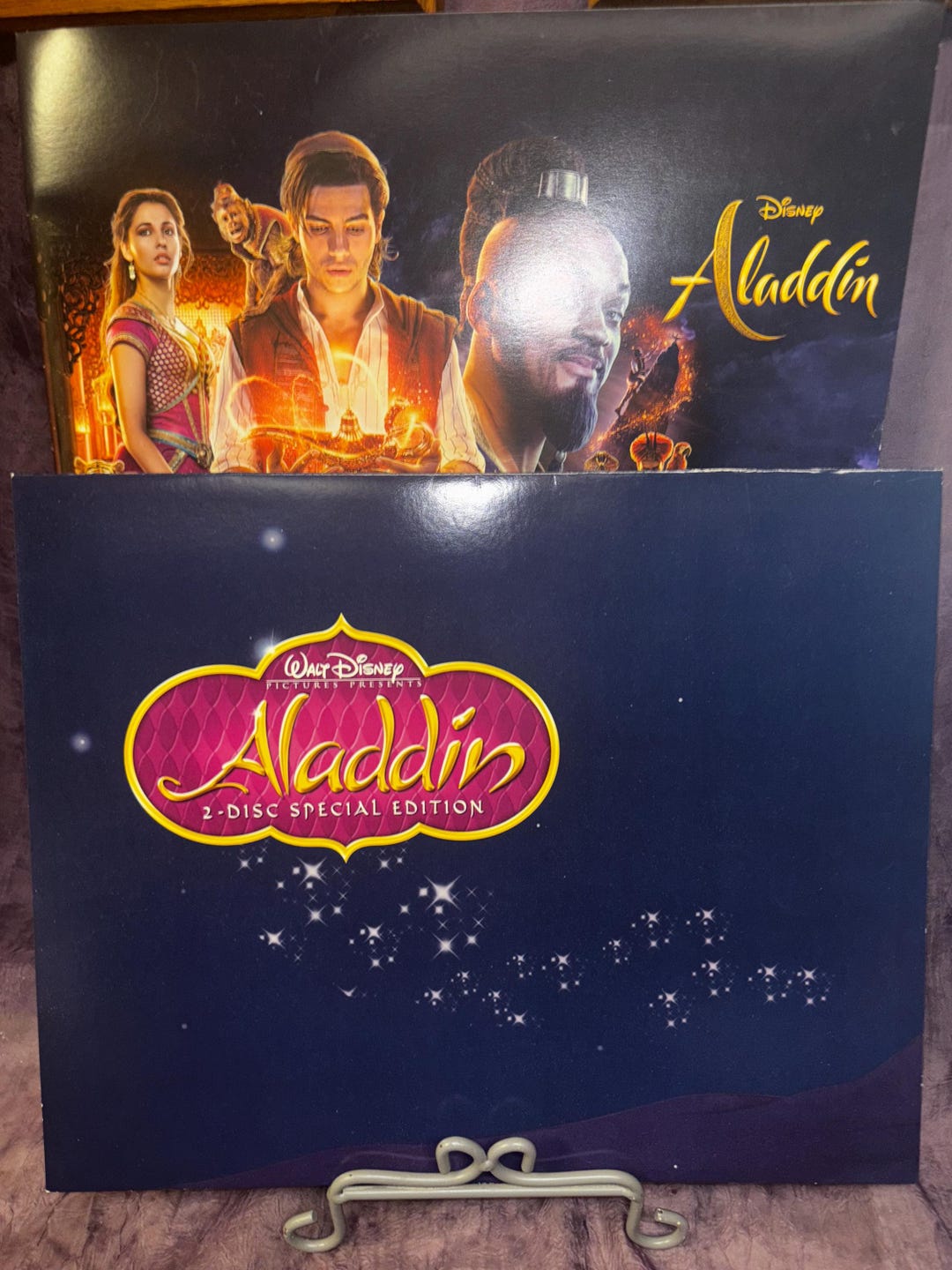 Vintage Disney's Aladdin Exclusive Commemorative Lithograph Set of 4