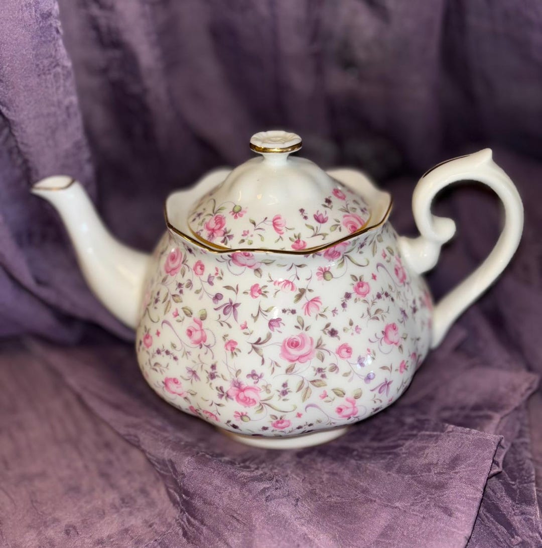 Royal Albert Rose Confetti Formal Vintage Teacup And Saucer & Reviews
