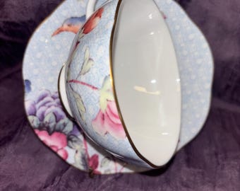Wedgwood Devon Rose Teacups and Saucers, Set of 4 Pairs - Etsy