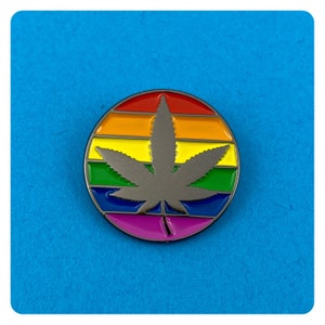 Pride Leaf pin