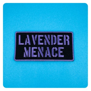 Lavender Menace Patch