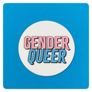 Gender Queer Sticker