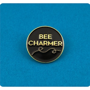 Bee Charmer - Fried Green Tomatoes  - LGBT -  Enamel Pin