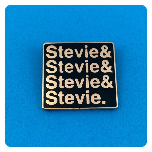 Stevie Nicks inspired Name hard enamel pin