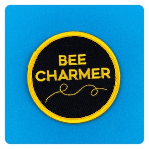 Bee Charmer Fried Green Tomatoes embroidered iron on Patch