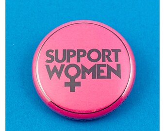 Support Women Button