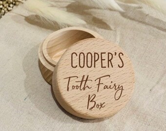 Personalised Tooth Fairy Box/Tooth Fairy Pillow/Tooth Box/Lost Tooth/Tooth Holder/Keepsake Box/Wooden Box/Tooth Fairy/First Tooth Box/Teeth