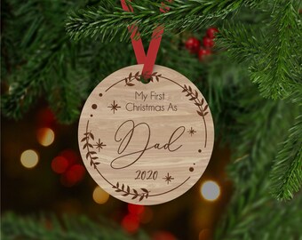 baby announcement christmas bauble