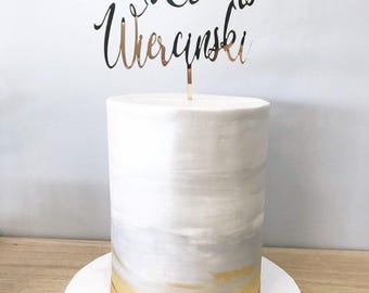 Mr and Mrs Cake Topper -Mr and Mrs Topper/Wedding Cake Topper/Wedding Topper/Personalised Wedding Cake Topper/Customised wedding cake