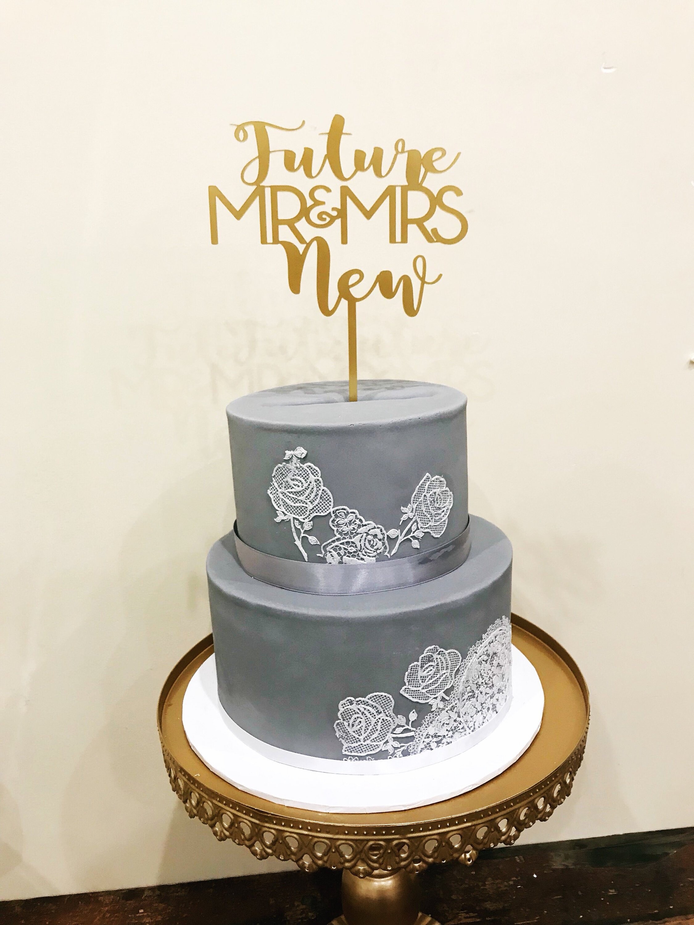 Future Mr and Mrs Cake Topper Mr and Mrs Topper/Wedding Cake Etsy