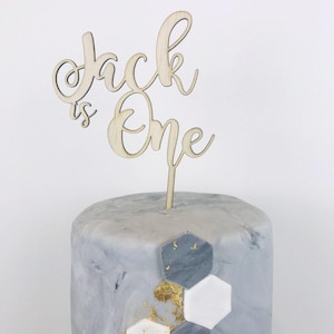 Personalised One Cake topper- First birthday/1st Birthday cake topper/1st Cake Topper/One Topper/First Party Decor/One acrylic cake topper