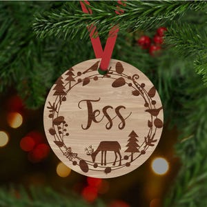 Personalised Christmas Bauble/Christmas Tree Decor/Custom Bauble/Christmas Bauble/Personalised Bauble Bauble/Christmas Ornament/Christmas