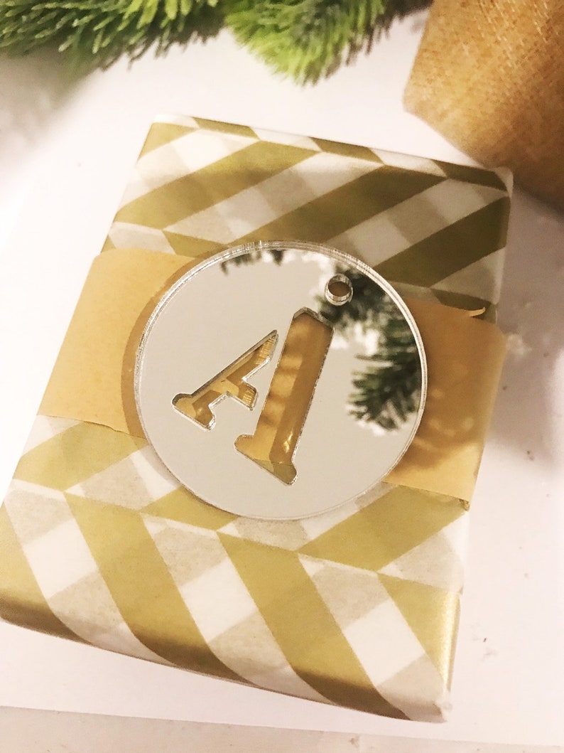 5 x Personalised Gift TagAcrylic gift tagpersonalised present tagGift tagsChristmas gift tagEngraved gift tagChristmas tagcustom gift