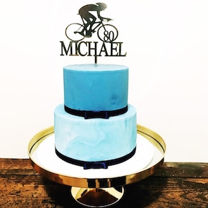 Cyclist Acrylic Cake Topper/Cyclist Cake/Cyclist Topper/Bike Topper/Bike Cake/Bike Cake topper/Bicycle Cake Topper/Bicycle Topper/Mountain