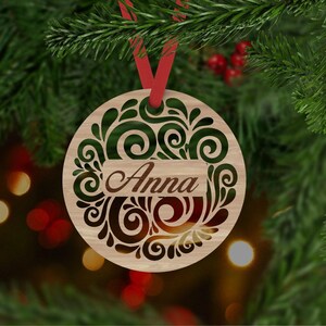 Personalised Christmas Bauble/Christmas Tree Decor/Custom Bauble/Christmas Bauble/Personalised Bauble Bauble/Christmas Ornament/Christmas