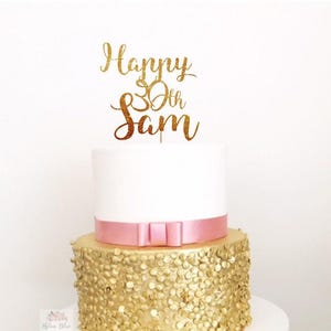 Thirty Acrylic Cake Topper- 30th Birthday/Dirty Thirty/30th Cake Topper/Thirtieth Topper/30th Birthday/Thirty Birthday/Thirty Cake Topper