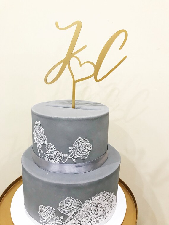 Personalised Wedding Cake Topper Rustic Cake Topper Wood Etsy